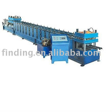 Guard rail forming machine